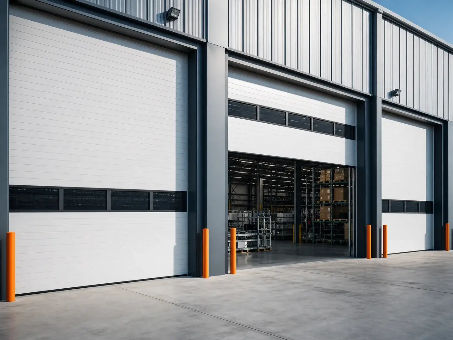 Commercial garage doors service