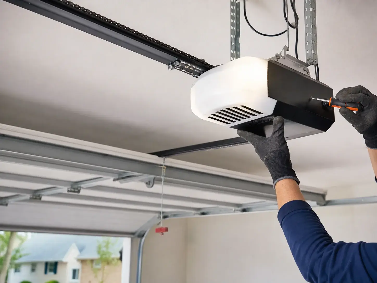 Garage door opener repair service